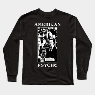 american psycho grunge Long Sleeve T-Shirt